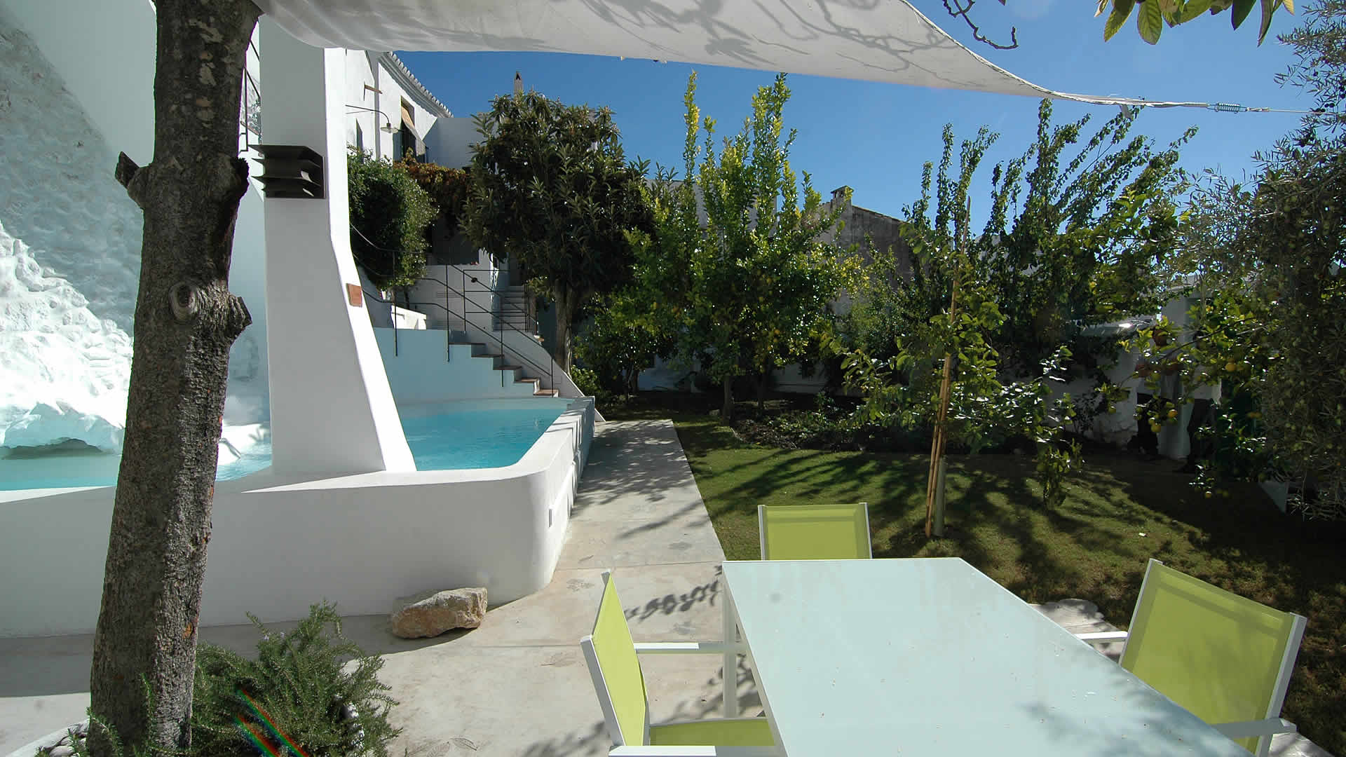 Pool area
