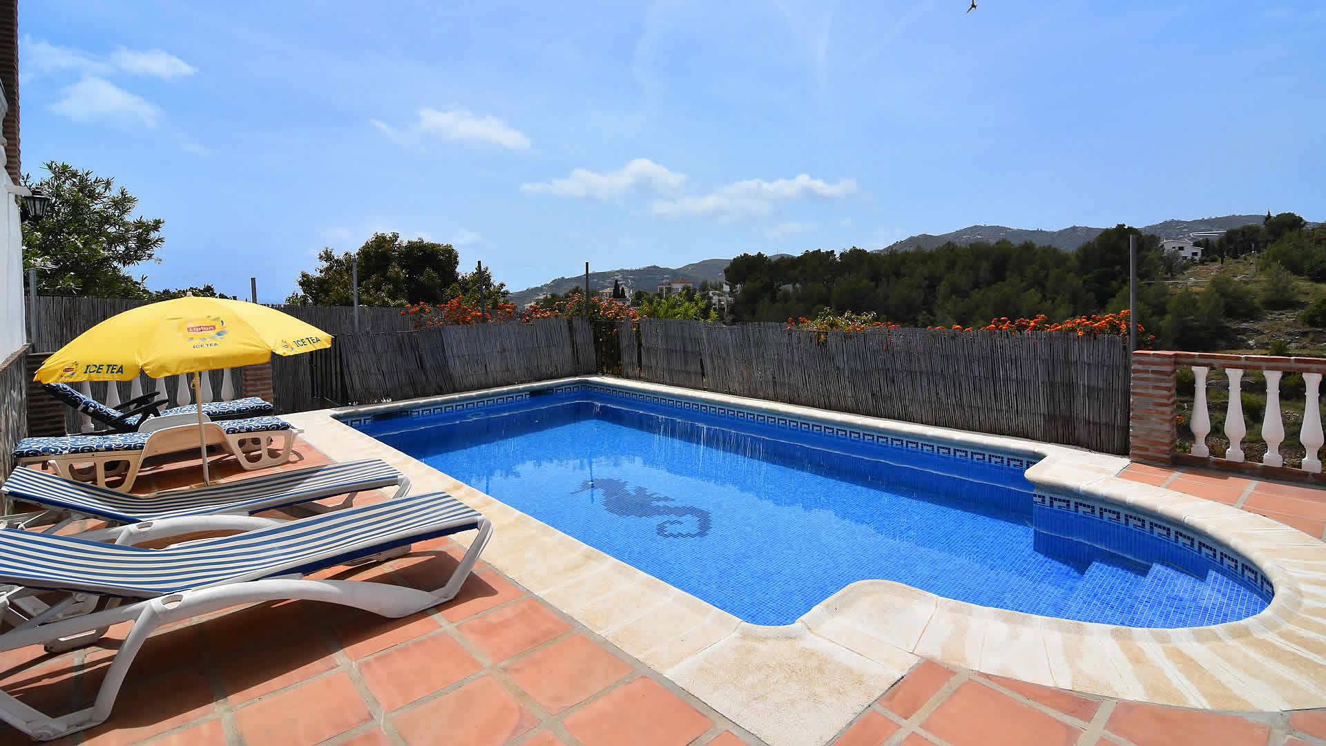 Pool area